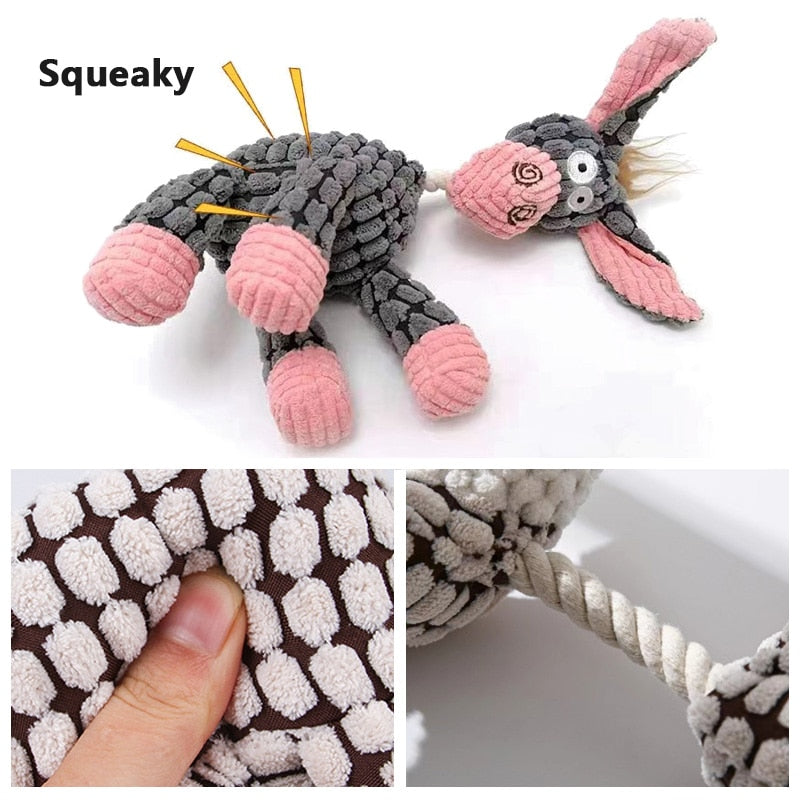 Bite-Resistant Squeaky Dog Toy
