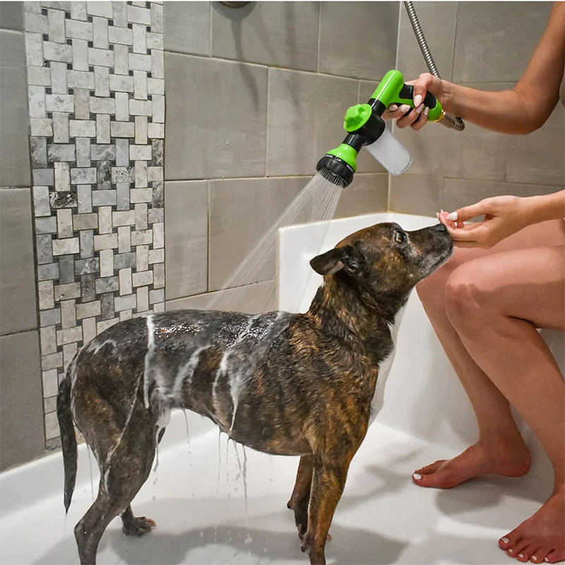 3-Mode Adjustable Pet Shower Sprayer