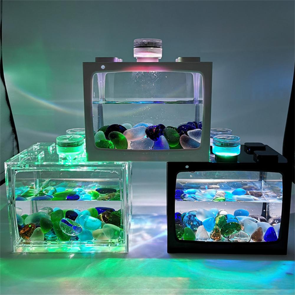 Fish Tank With Seven-Color LED