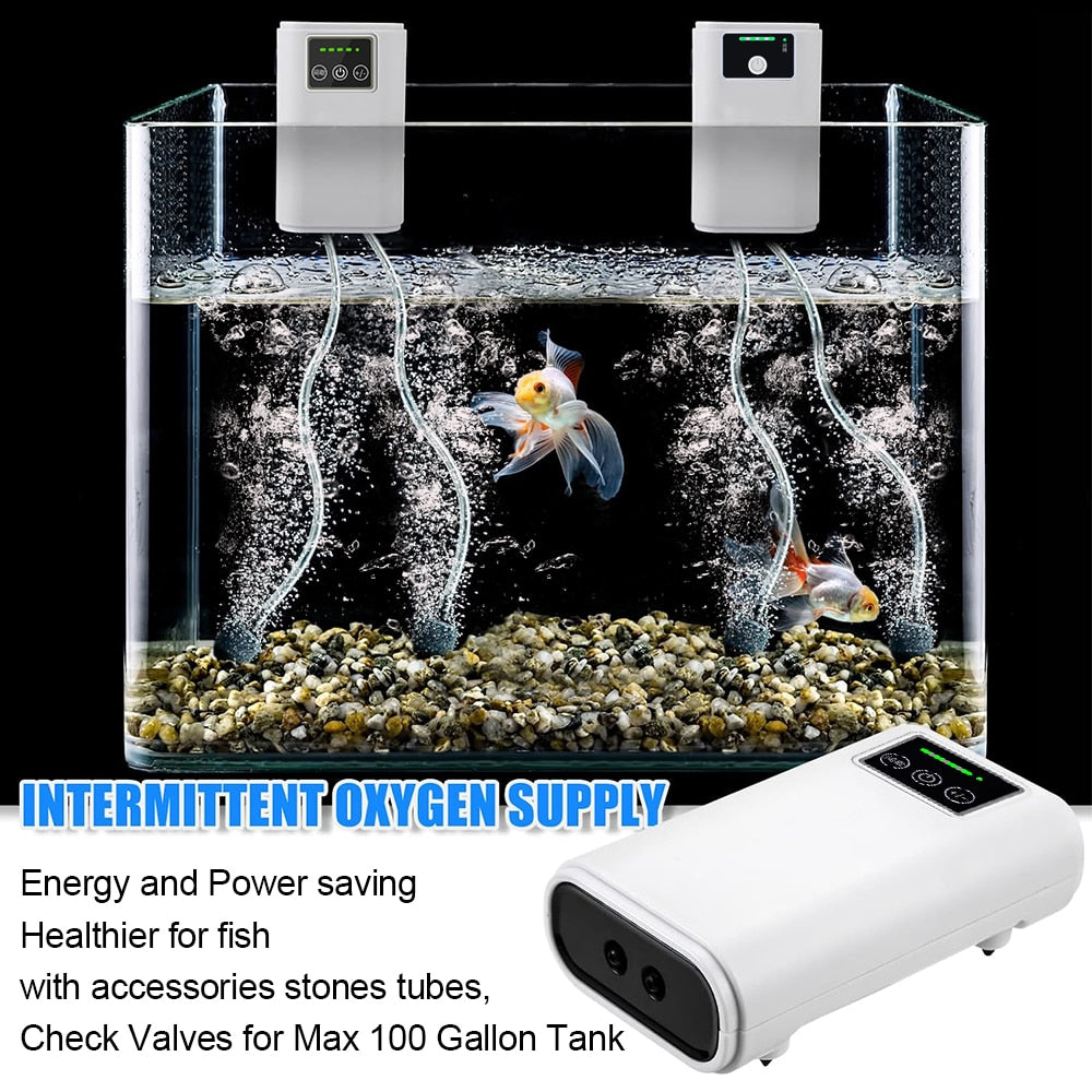 Dual-Purpose Aquarium Oxygen Pump