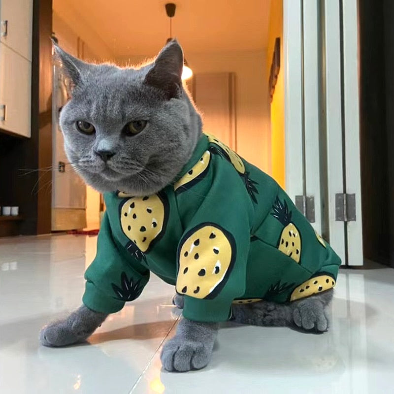 Soft Plush Cat Clothes