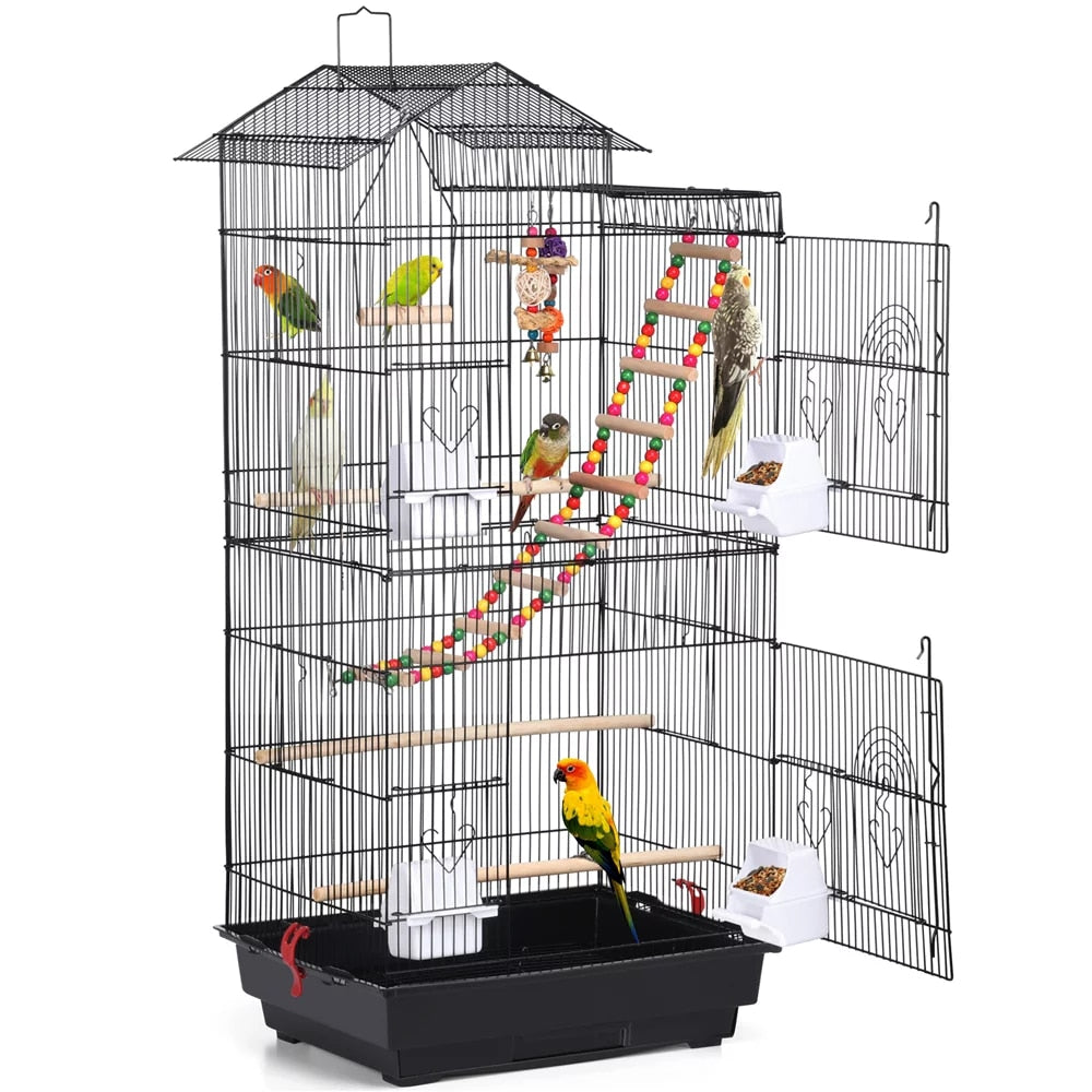 Metal Bird Cage for Small Birds