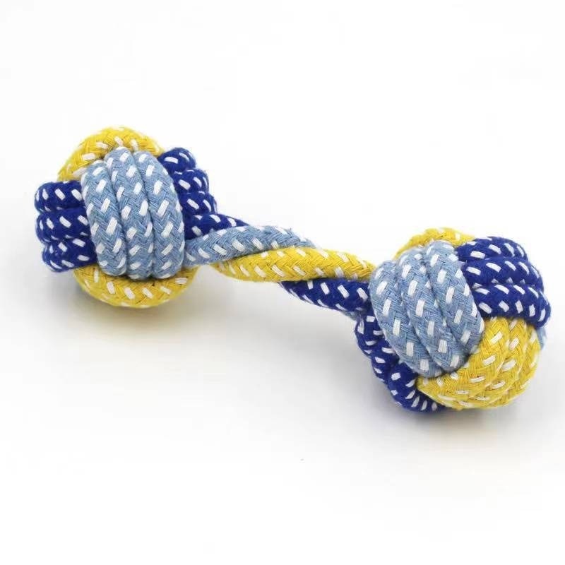 Dog Toy Carrot Knot Rope Ball