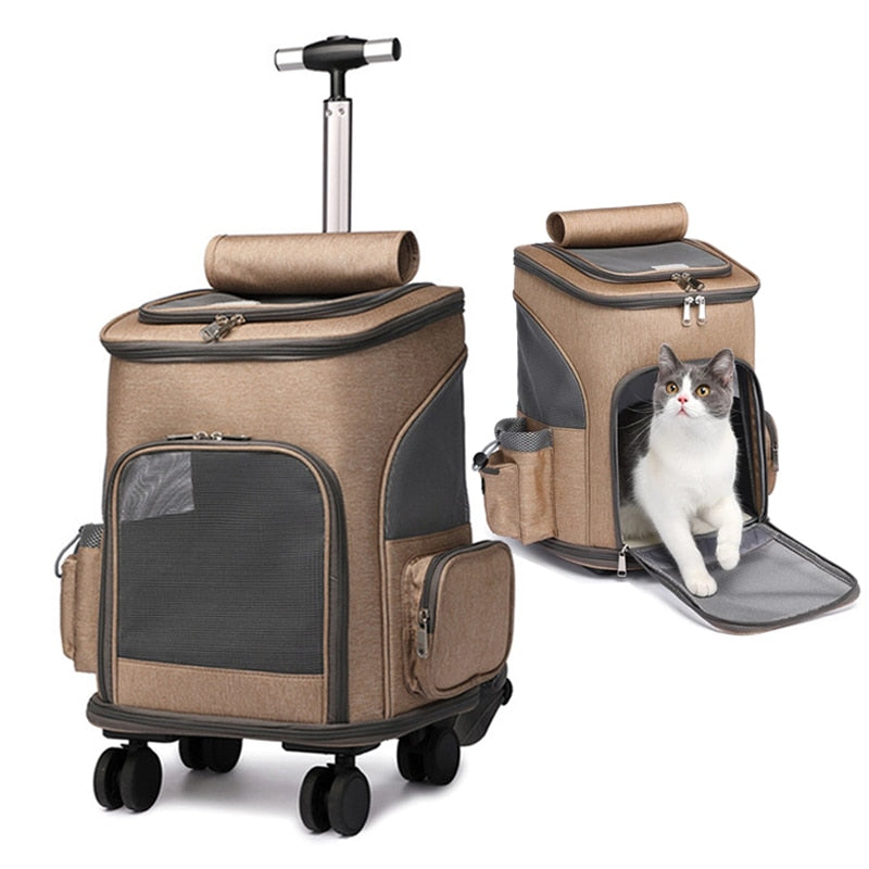 Cat Travel Trolley Bag