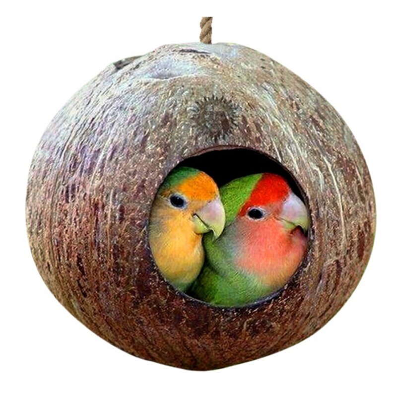 Coconut Shell Bird Cage