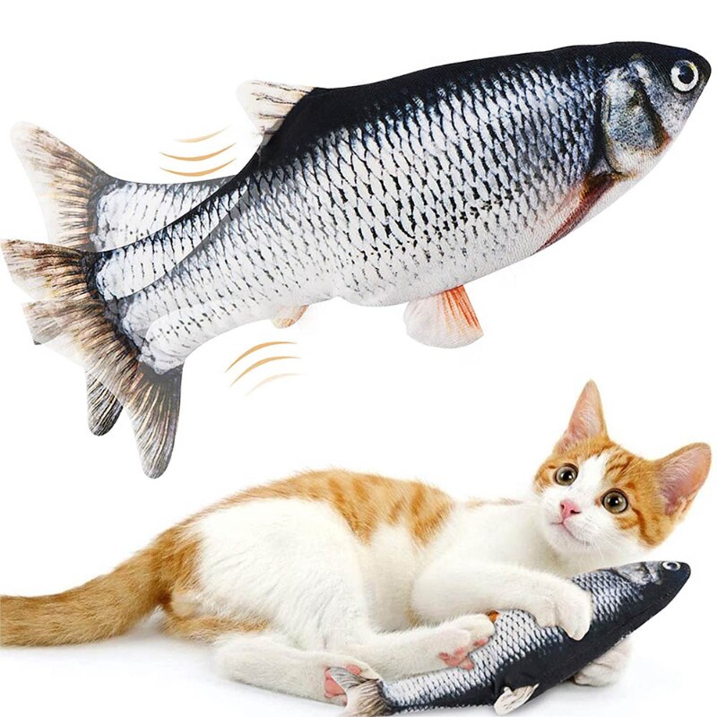 USB Charger Fish Cat 3D Simulation