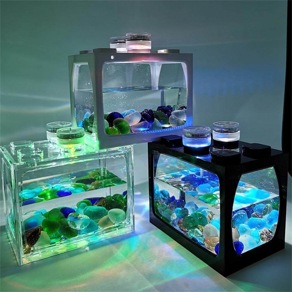 Fish Tank With Seven-Color LED