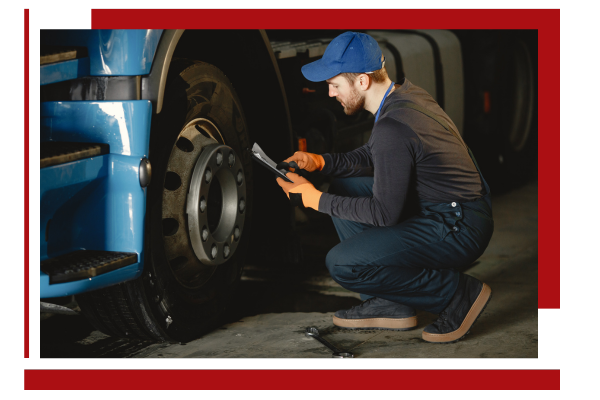 checking tires